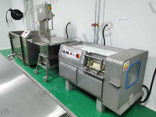 Snijmachine voor het snijden en versnipperen van vlees 610*585*1040 mm roestvrij staal 304
