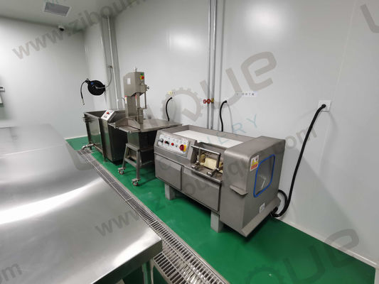 Snijmachine voor het snijden en versnipperen van vlees 610*585*1040 mm roestvrij staal 304