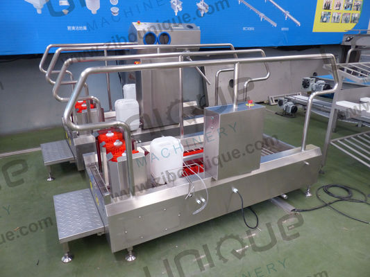 Persoonlijke hygiëne laarzen en handwasmachine met onderdompeling/soapreiniging