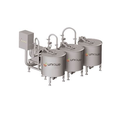 Verwerkingsvormen Bubbelwasmachine voor zandblazen en fruitverwerking