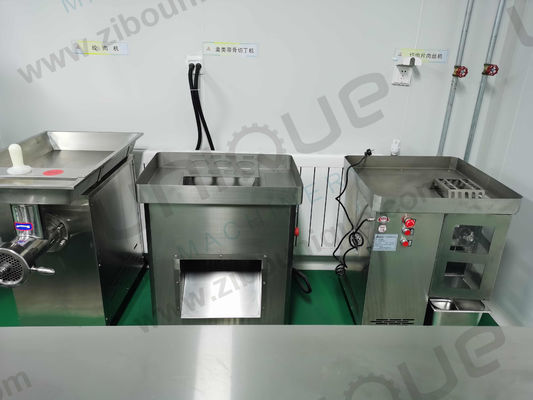 Snijmachine voor het snijden en versnipperen van vlees 610*585*1040 mm roestvrij staal 304