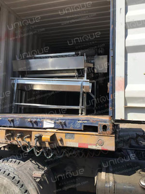 3600*2260*2200 mm roestvrijstalen garnalen schilmachine voor snel reinigen en garnalen