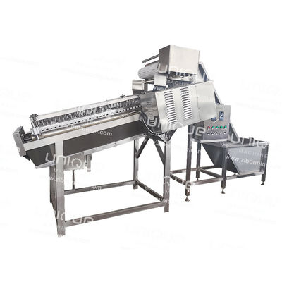 300 kg/uur capaciteit Garnalenvelpelmachine met het meest geavanceerde reinigingssysteem