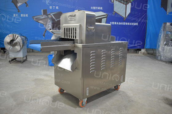 3KW Bevroren vlees Kipneus Varkensvlees Buik Eend Cube Dicing Snijmachine voor snijwerk