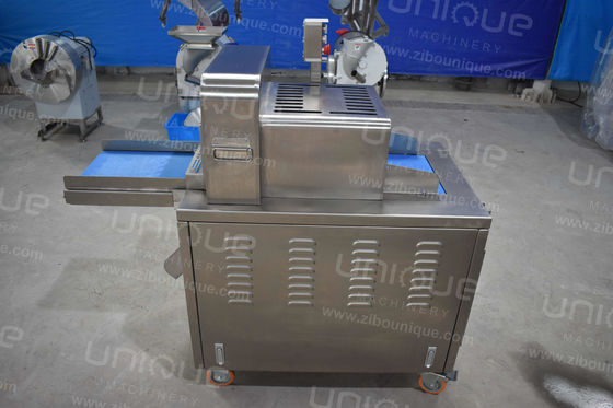 3KW Bevroren vlees Kipneus Varkensvlees Buik Eend Cube Dicing Snijmachine voor snijwerk
