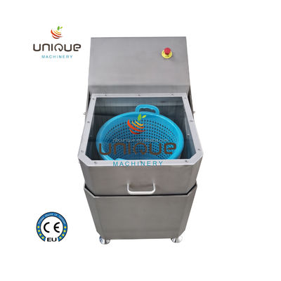 Centrifuge voor het drogen van vers gesneden salade en groenten in de voedselverwerkende industrie