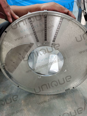 Yam snijmachine voor de industriële verwerking van kool en aardappelchips Capaciteit 73 kg