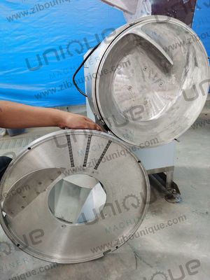 Yam snijmachine voor de industriële verwerking van kool en aardappelchips Capaciteit 73 kg