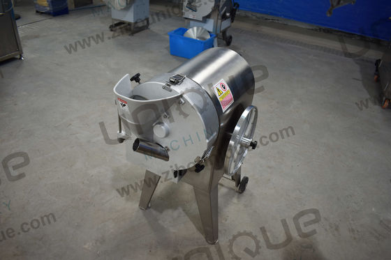 Potato Chips snijmachine met 750*480*890 mm grootte en industriële uiensnijmachine