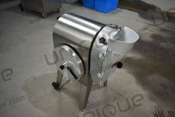 Potato Chips snijmachine met 750*480*890 mm grootte en industriële uiensnijmachine