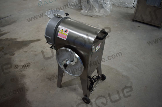 Potato Chips snijmachine met 750*480*890 mm grootte en industriële uiensnijmachine