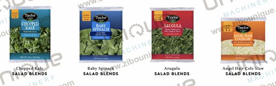 Zibo Unique Ozon Groente Helix Wasmachine met 2000 kg/uur Capaciteit en 4,5 kw