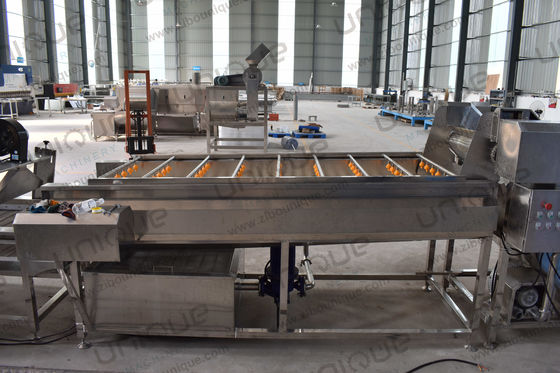 Functie Wassen van groenten en fruit Schelpwasmachine voor vis