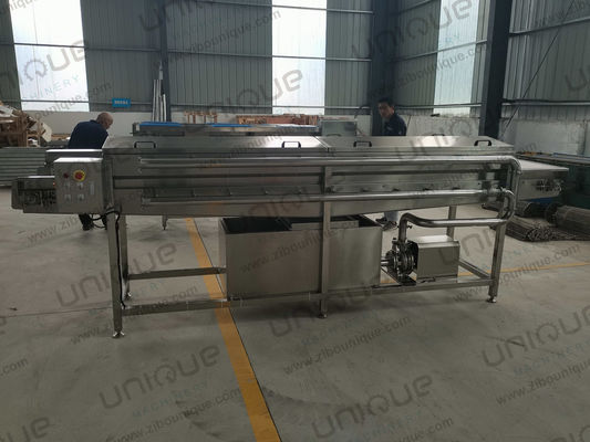 Aanpasbare spannings- en hogedrukwasmachine voor groenten en fruit