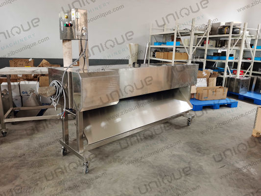 Krachtige roestvrij staal 304 Mooli Peeler Machine voor Kimchi Daikon verwerking behoeften