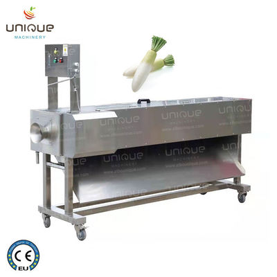 Groente Daikon Radijs Mooli Huid mes Peeling Machine 0.75kw