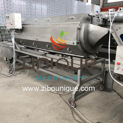 Automatische aardappelpelmachine met 2,25 kw vermogen en roestvrij staal 304