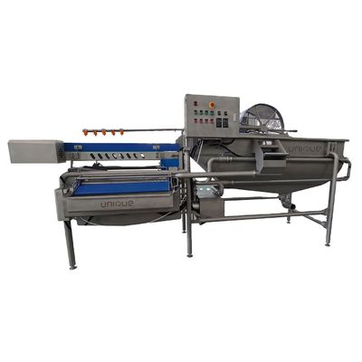 Gepersonaliseerde Spanning 1,5 t/u Capaciteit Groenten en Saladen Wasmachine voor het reinigen