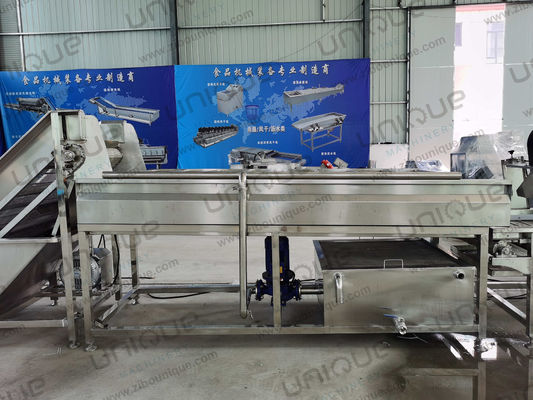 3000*1250*1350 mm Zoete aardappel Groenten Taro Yam Wasmachine voor voedselverwerking