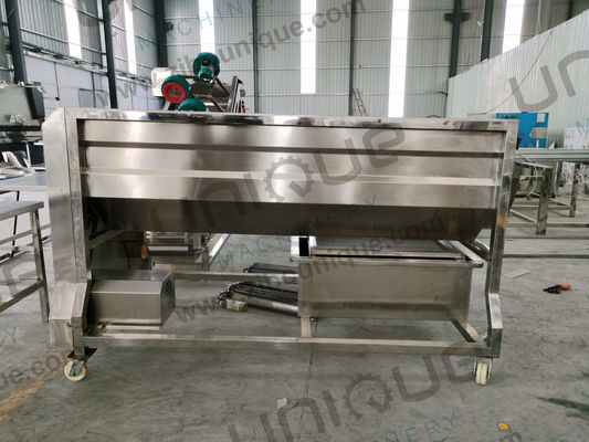 Commercieel gebruik Automatische Palm Dates Borstel Reinigingsmachine met Soft Brush Cleaner