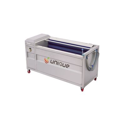 1.75 kw Gemakkelijke werking Gember Wortel Aardappelborstel Roller Wasmachine Wortel Groenten Wasmachine
