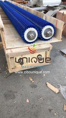1.75 kw Gemakkelijke werking Gember Wortel Aardappelborstel Roller Wasmachine Wortel Groenten Wasmachine