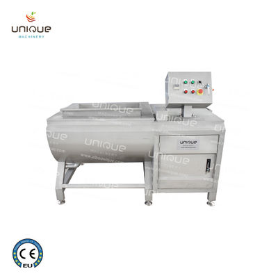Commerciële keuken 500 kg/h zandblaasmachine voor het wassen van groenten en fruit
