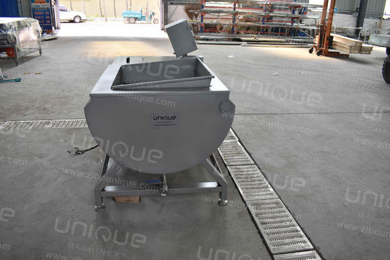 Commerciële keuken 500 kg/h zandblaasmachine voor het wassen van groenten en fruit
