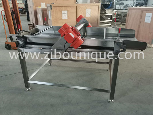 585 kg capaciteit Vibrator voor groenten en fruit water afvoermachine voor water afvoer