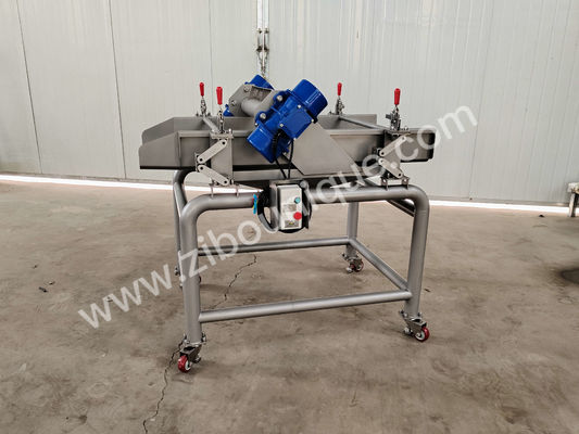 585 kg capaciteit Vibrator voor groenten en fruit water afvoermachine voor water afvoer