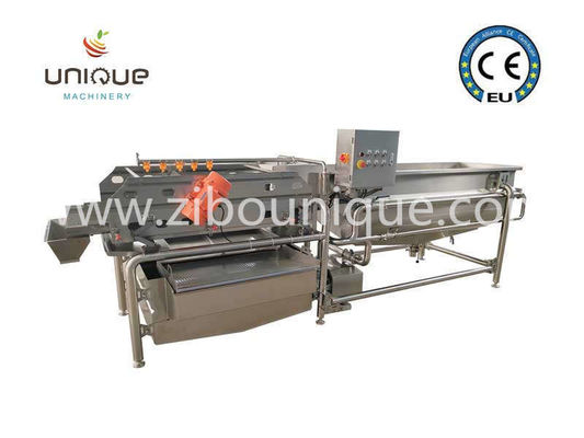 Professionele wasmachine voor groenten en fruit voor grootschalige productie