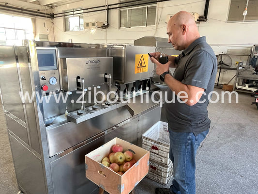 Industriële automatische appelschilper en -korrelmachine voor de voedselverwerking
