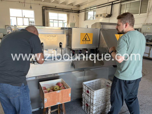 Industriële automatische appelschilper en -korrelmachine voor de voedselverwerking