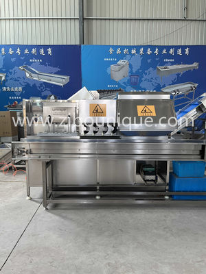 Apple Peeler Head Pear Peeling Coring Cutting Machine met videotechnische ondersteuning