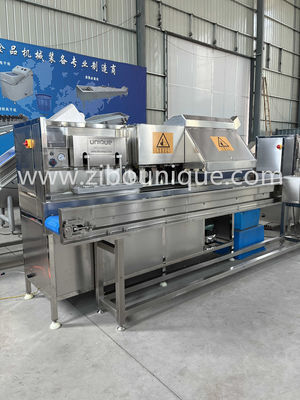 Apple Peeler Head Pear Peeling Coring Cutting Machine met videotechnische ondersteuning