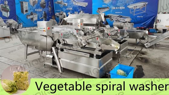 Fruit en groenten wasmachine schoonmaakmachine voor vers gesneden ijsberg sla