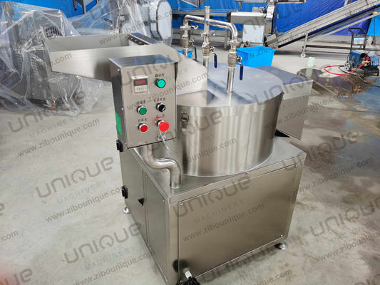 Videotechnische ondersteuning 500 kg/uur wortelgroenten aardappel mes schillen machine