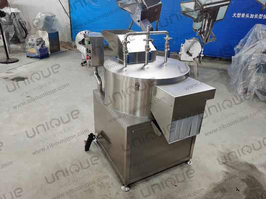 Videotechnische ondersteuning 500 kg/uur wortelgroenten aardappel mes schillen machine