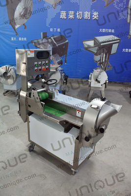 1.55 Kw Automatische dubbelkop groente snijmachine