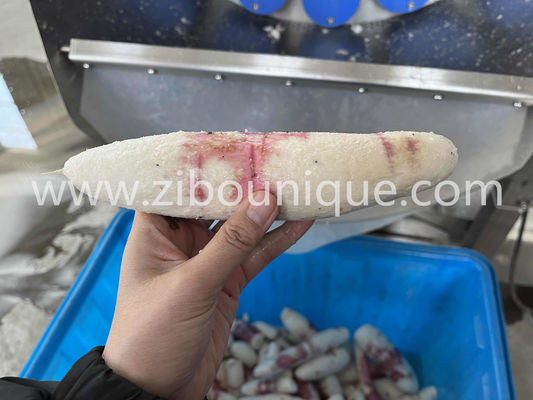 Cassava peeler machine voor continue wortelgroenten peeling lijn in grote voedselwinkel