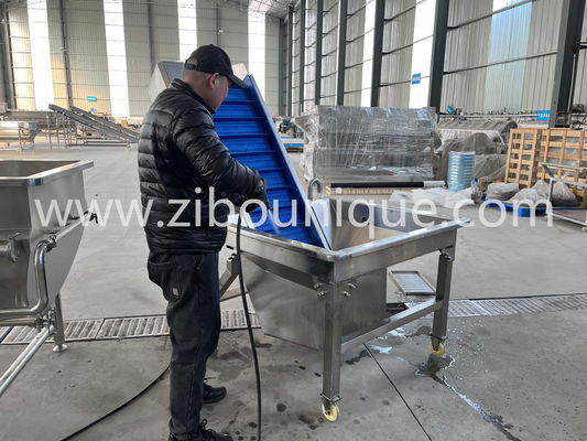 Hotel's Top Pick Automatische continue borstel aardappel schillen met 1040 KG capaciteit